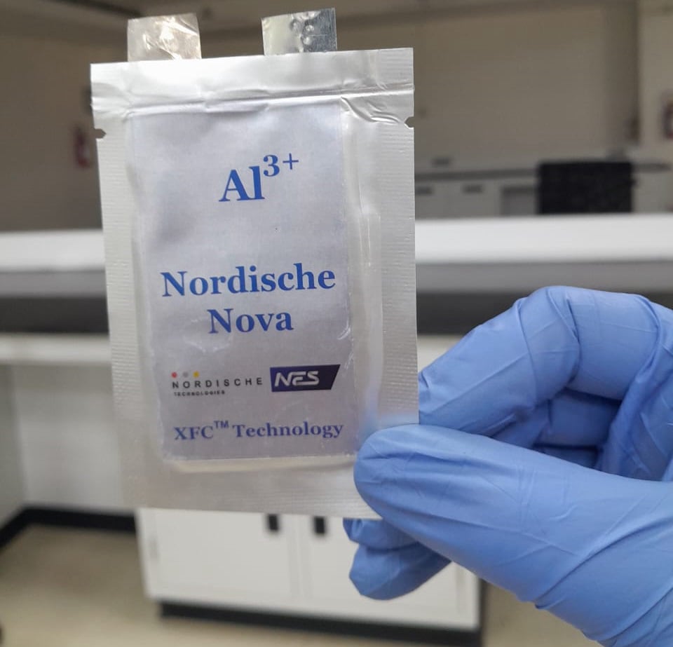 Aluminium Graphene Battery Pouch Cell